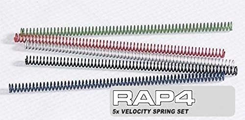 RAP4 5x Velocity Spring Set - Tippmann 98, A5, X7, PCS US5, Project Salvo, US Army