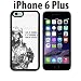 Produktbild ouucase John Wayne Zitat Custom Made Case/Cover/Haut für iPhone 6 Plus - schwarz - Fall DIY HD Design PC Hard New Cover