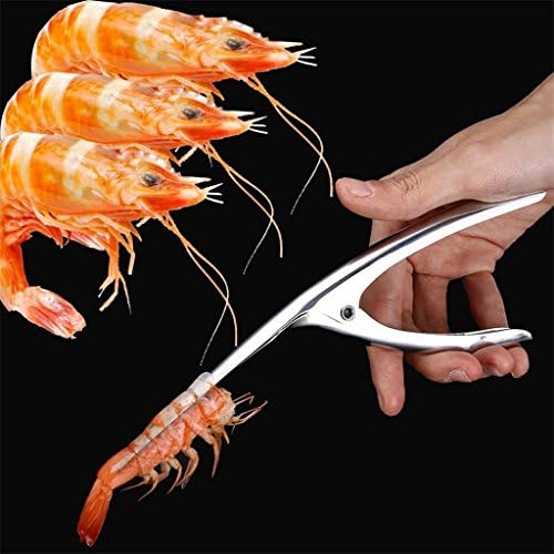 Portable Practical Peel Shrimp Deveiner Tool Stainless Steel Prawn Peeler Kitchen Gadgets Cooking Seafood