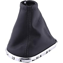 Cuffia Leva Cambio Per VW UP! 2011-2016 - Pelle Sintetica Nera - AERZETIX - Per Cambio Manuale - Foto 3