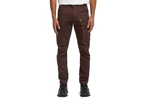 G-STAR Rovic Zip 3D Regular Tapered Byxor, Brun (Choklad Plum D02190-5126-g692), 38W / 34L