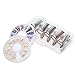 Professional Nail Art Tool Practice Kit - KingOfHearts™ UV Gel Manicure Pedicure Set for Beginners, 15 in 1 Pack for New Starter Exercise on Nails Art Design