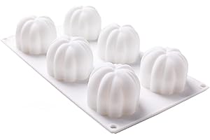 ASHUXXN Moule en Silicone 3D Citrouille d'Halloween et Pâques pour Gateau Patisserie Savon Bougie DIY Muffin Gelée Outils de Cuisson