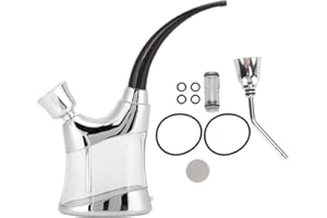 Liyeehao Mini Pipa per Tabacco con Narghilè Tubo Flessibile del Narghilé del Filtro Staccabile Pipa da Fumo Classica Rimovibile Mini Accessori Regalo per Narghilè con Tubi dell'Acqua