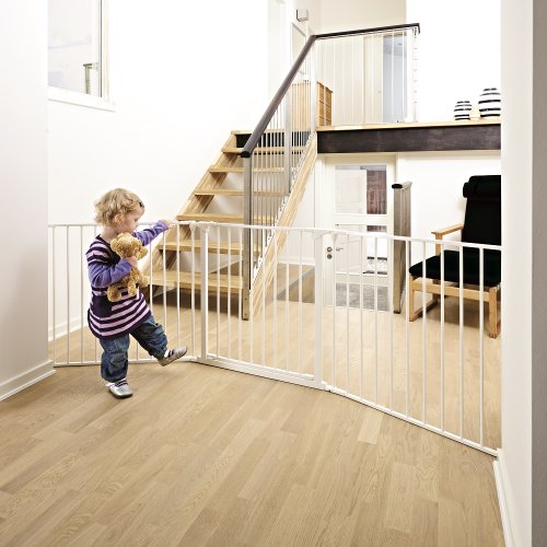 BabyDan Configure Gate Large White