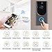 Price comparison product image Doorbell JFW-Wireless Camera 720P HD Smart Wifi Video Door Phone Intercom with Ring Chime PIR Sensor Alarm Night Vision