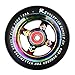 Produktbild Revolution flow Stunt-Scooter Rolle Oilslick Rainbow 110mm Wheel + Kugellager neochrome