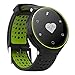 Produktbild XJRHB Blutdruck Sauerstoff Sauerstoff Schlaf Überwachung Bluetooth wasserdicht Sport Schritt runden Bildschirm Smart Watch (Farbe : Grün)