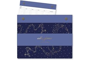 DESIGNGROUP Stargazer Tear Off Weekly Planner Calendar Organiser To Do List Desk Jotter Pad Personal Family Planning Desk Notepad