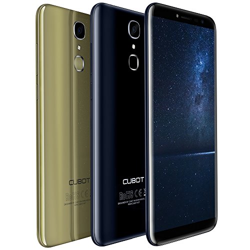 Cubot X18 Smartphone 4G FDD-LTE Android 7.0 5.7 Pollici MTK6737T 1.5GHz Quad Core 3GB RAM+32GB ROM Cameras 13MP+16MP Batteria 3200mAh Impronta Digitale Luce di Notifica