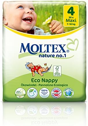 Moltex Nature No1 Maxi (30 nappies) 7 to 18 kg, 17 to 39 lb