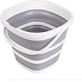 DC DECORIO- A UNIQUE PRODUCT RANGE - A Unique Product Range Latest 2020 Design Collapsible Foldable Silicone Circle Buckets For Fishing/Car Washing/All Other Home/Garden Activities (Random Color,10L)