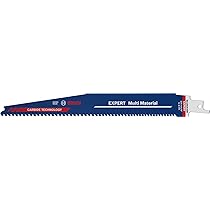 Bosch 3x EXPERT Hollow Brick S1543HM reciprozaagblad (voor Holle bakstenen bouwsteen, Lengte 240 mm, Professional Accessoires Reciprozaag