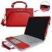 Produktbild HP Spectre X360 13 Hülle,Labanema 2 in 1 Spezielles Design PU Leder Handtasche Tragetasche Schulter Schutzüberzug+Tragbare Tasche Portable Laptoptasche mit Handgriff Schultergurt Griff für 13.3" HP Spectre X360 13 13-w000 and 13-ac000 Series 13-w000ng 13-w003ng 13-w004ng 13-ac000ng 13-ac001ng 13-ac005ng 13-ac006ng 13-ac012ng 13-ac002ng 13-ac003ng 13-ac004ng 13-AC030NG 13-ac031ng Notebook,Rot