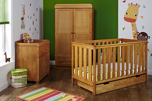 Obaby York Nursery Furniture Set (3 Pieces, Country Pine)
