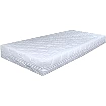 Matelas Bébé/Enfant Mousse H3 - Ions D'Argent, Housse Lavable, Antiallergique - 160x80x10 Cm