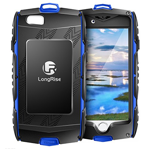 iPhone 6S Funda  longrise Outdoor Sports iPhone 6s Defender       Carcasa con protector de pantalla integrado Heavy Duty       Carcasa para iPhone 6  de 4 7  pulgadas