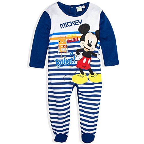 Disney Baby Mickey Mouse Baby Boys Sleepsuit Pyjamas Onesie 100