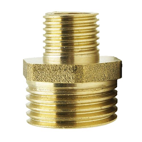 MagiDeal Messing Steckverbinder Schlauchverbinder Verbindungsstück Messinganschluss Schlauchstück - 1/2-1/16 inch
