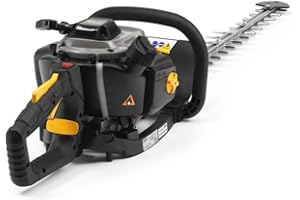 Alpina AHT 555 Taille-haie à Essence, Lames de 60 cm à Double Coupe, Diamètre Max. des Branches 27 mm, Moteur 22.5 CC, 650 W, Poignée arrière pivotante, Couvercle de Lame Inclus.