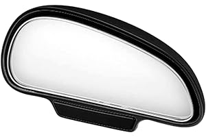 ‎BOLWINS P62C Car Blind Spot Mirror, Wing Mirror, Blind Mirror, Driving School Mirror, Additional Mirror, Black, Right Side