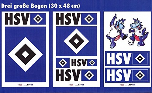 HSV HAmburger SV Wandsticker, Wandtattoo