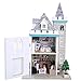 Produktbild TAEONY Holz Dollhouse Miniature DIY Kit w/Light-Love Fort Series Dollhouses House Big Lovely Villa + Led Light + Furniture
