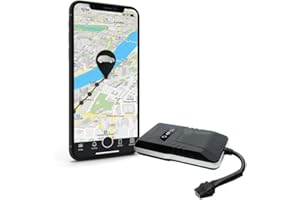 SALIND GPS Rastreador de Coche, Moto, vehículos y Camiones con conexión Directa a la batería de Coche (12-24 V).