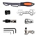 Produktbild Haiworld Fahrrad Reparatur Werkzeug, Kettenpeitsche + Zahnkranzabzieher + Kurbelabzieher + Kettenabzieher + Kettennietdrücker + Schraubenschlüssel + Innensechskantschlüssel
