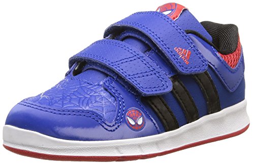 adidas Unisex Babies’ Disney Spider-man Baby Shoes Blue Size: 5.5K