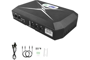 Mini UPS Battery Backup for Routers, INVERCRIGIL Mini UPS Built-in 10400mAh Rechargeable Surge Protector with POE,Output USB 5V/2A DC 5V/9V/12V 2A for Modem,Security Camera, Smartphones (DC36)