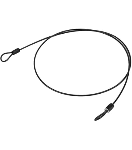 Kabelsloten, diefstalbeveiligingskabel 41 cm, diameter staaldraad 3 mm, 3-cijferig cijferslot voor bagage, fiets, motorfiets