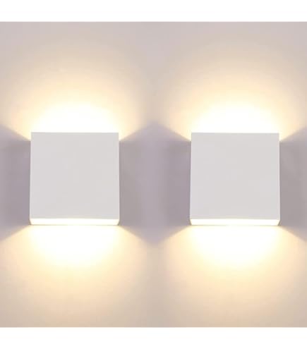 BELLALICHT Led-wandlamp, binnen Up Down warmwit, 12 W, waterdicht, IP65