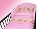 2 Piece/Pc BABY BEDDING SET COT BED QUILT/DUVET PILLOW CASE COVER 120x90 (Teddy Window Pink)