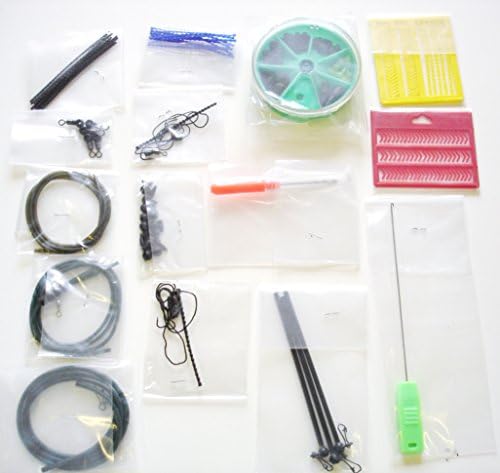 Ultimate Carp Rig Kit - Great Value, 15 Different Items. Free Silcon Sweetcorn Bait Sample