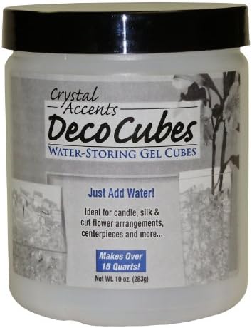 Deco Cubes DC-K10 Pink 10-Ounce Jar