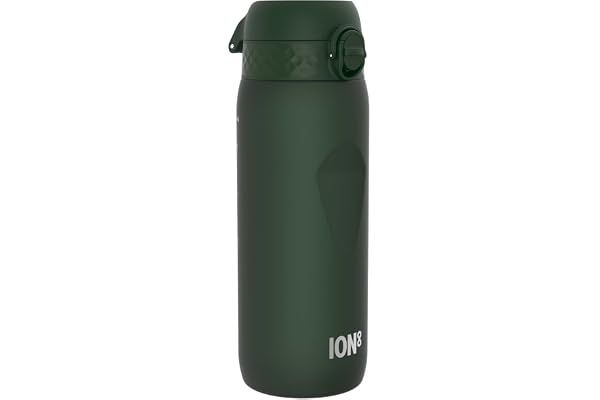 ION8 Gourde, 750 ml, Anti-Fuite, Sports, Facile à Ouvrir, Verrouillage Sécurisé, Lavable en Lave-vaisselle, Poignée de Transport, Couvercle Rabattable, Sans BPA, Poignée Profilée