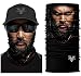 Produktbild Hals Tube Bandana 3D Half Face Magic Head Multifunktionale Gesichtsmaske Skifahren,A