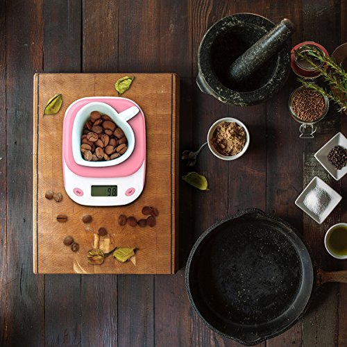 Digitale Küchenwaage, ELEGIANT Digitalwaage Professionelle Waage Präzisionswaage Electronische Waage Feinwaage Briefwaage Tara-Funktion Hohe Präzision auf bis zu 1g 3kg Maximalgewicht mit LCD-Display - 6