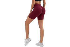 YADIFEN Gym Shorts for Women Butt Scrunch Booty Shorts Seamless Cycling Shorts Ladies Yoga Shorts Sexy Hip Lifting Tummy Control Pole Dance Shorts for Sport Joggers Workout