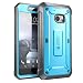 Produktbild HTC 10 (2016) Hülle, SUPCASE Unicorn Beetle PRO Series Schutzhülle mit eingebautem Displayschutz und schlagfesten Stoßstangen + Case mit Gürtel-Clip Holster (Blau)
