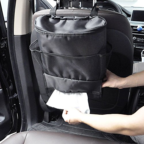 UrCool car seat organizer auto seat back organizer multi-pocket travel storage bag - 3