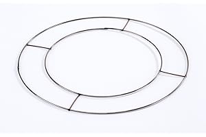 FLORAL NATALIE 5 X 10" wire wreath rings flowers/grave/memorial craft christmas wreath