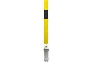 ULTRA SECURE DIRECT H/D Yellow 100P-K Removable Parking & Security Post (Keyed to Differ Please)