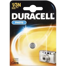 Unbekannt Duracell CR11108 Pile Lithium CR 1/3 N 3 V 160 mAh