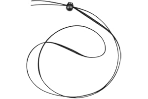 Hutshopping Kinnband für Westernhüte Hutkordel Kordel (One Size - schwarz)