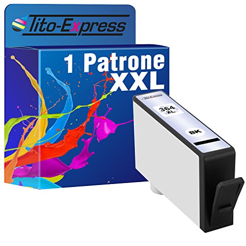 PlatinumSerie® 1 Tinten-Patrone XXL mit Chip kompatibel zu HP 364 Black PhotoSmart Wireless B100 Series B109F B109B B109G B109D B109E B109N B109A B109C