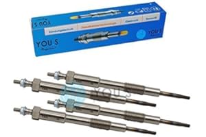 ‎YOU.S YOU.S Original R2AA-18-601 Glühkerze Länge 140 mm Spannung 11 V (4 Stück)