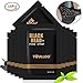 Black Mask, Deep Cleansing purifying peel off Mask, Mineral Mud Blackheads Acne Nasal Membrane , Deeply Root Out Acne, Blackheads and Strawberry Nose , Tearing style Deep Cleansing Nose Mask(15pcs)