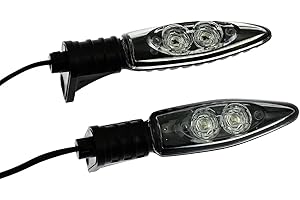 HDBUBALUS Motocykl LED kierunkowskazy światła kierunkowskazu do BMW S1000RR R1200GS HP4 F800GS R1200R